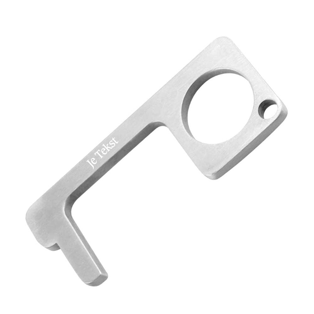 No touch key sleutelhanger met gravering AC20040