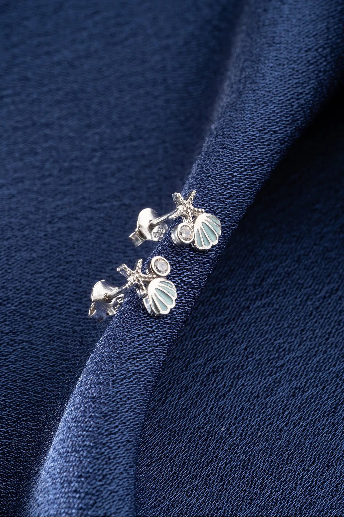 Sea Charm Oorbellen – 925 Zilver