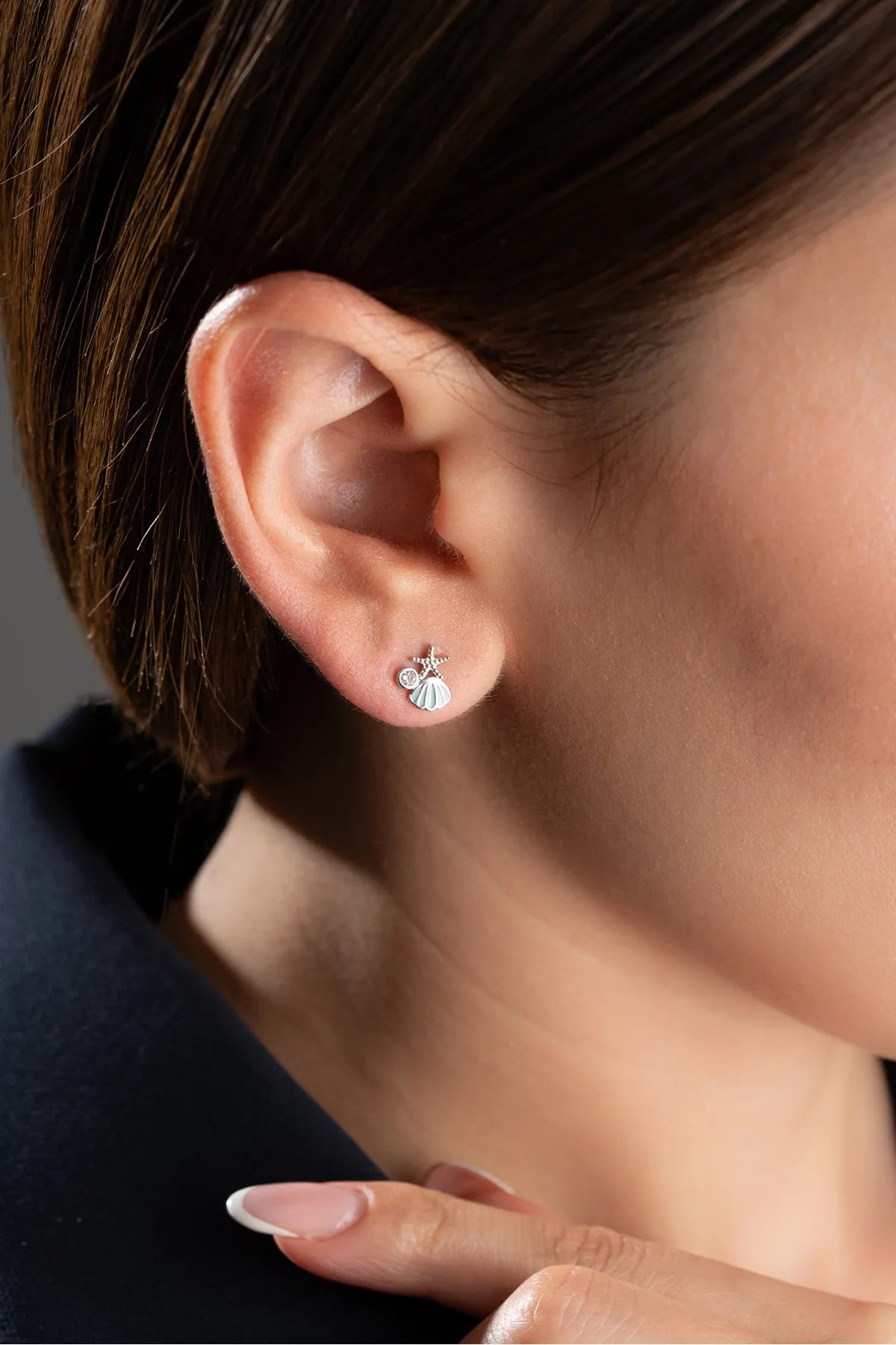 Sea Charm Oorbellen – 925 Zilver