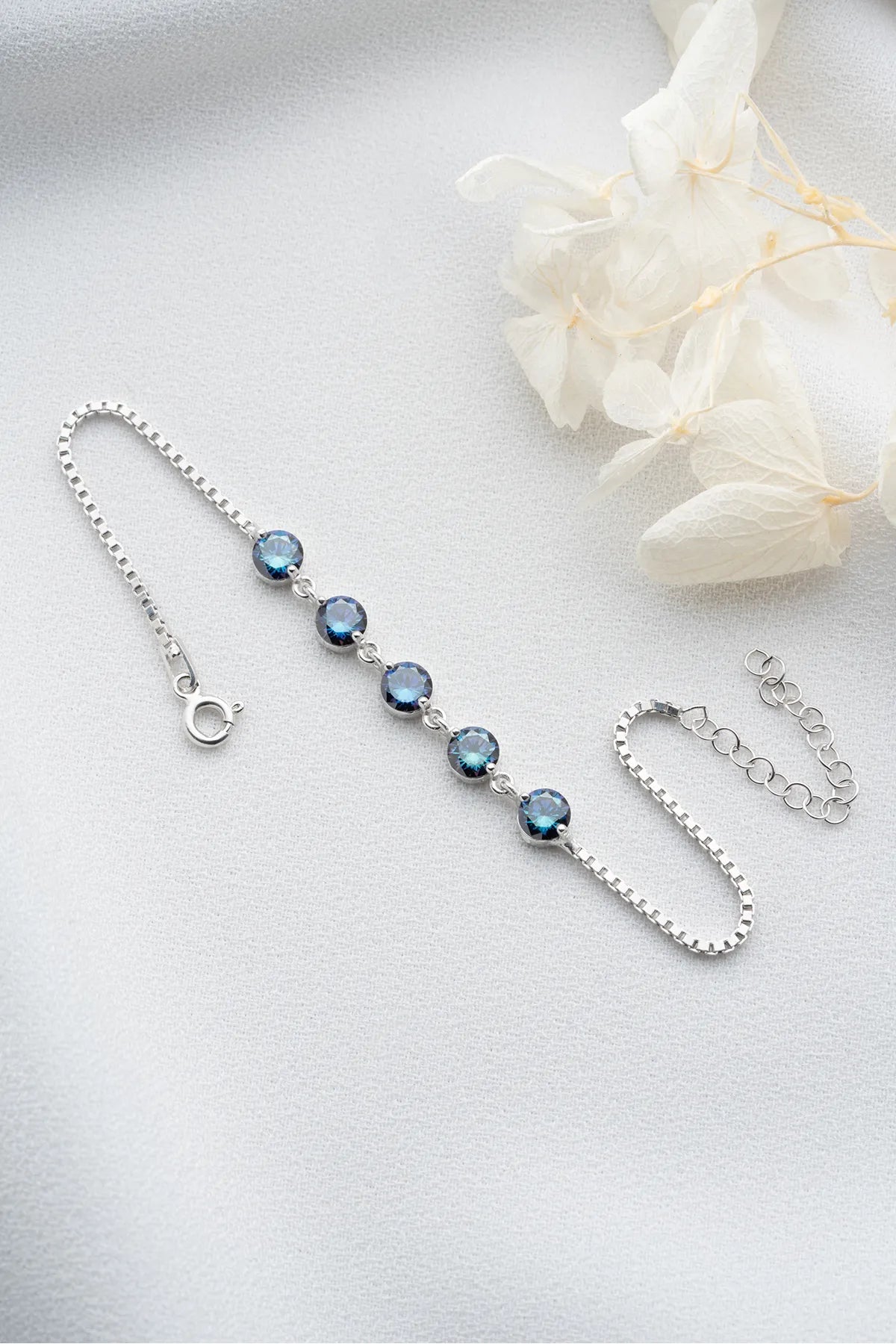 Midnight Zirkonia Armband – 925 Zilver