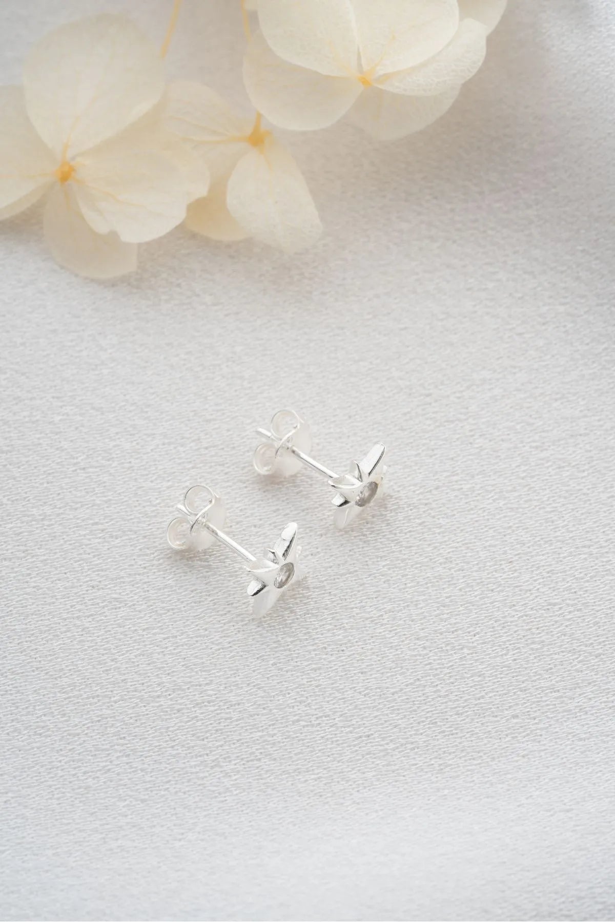 Mini Star Oorbellen – 925 Zilver & Zirkonia