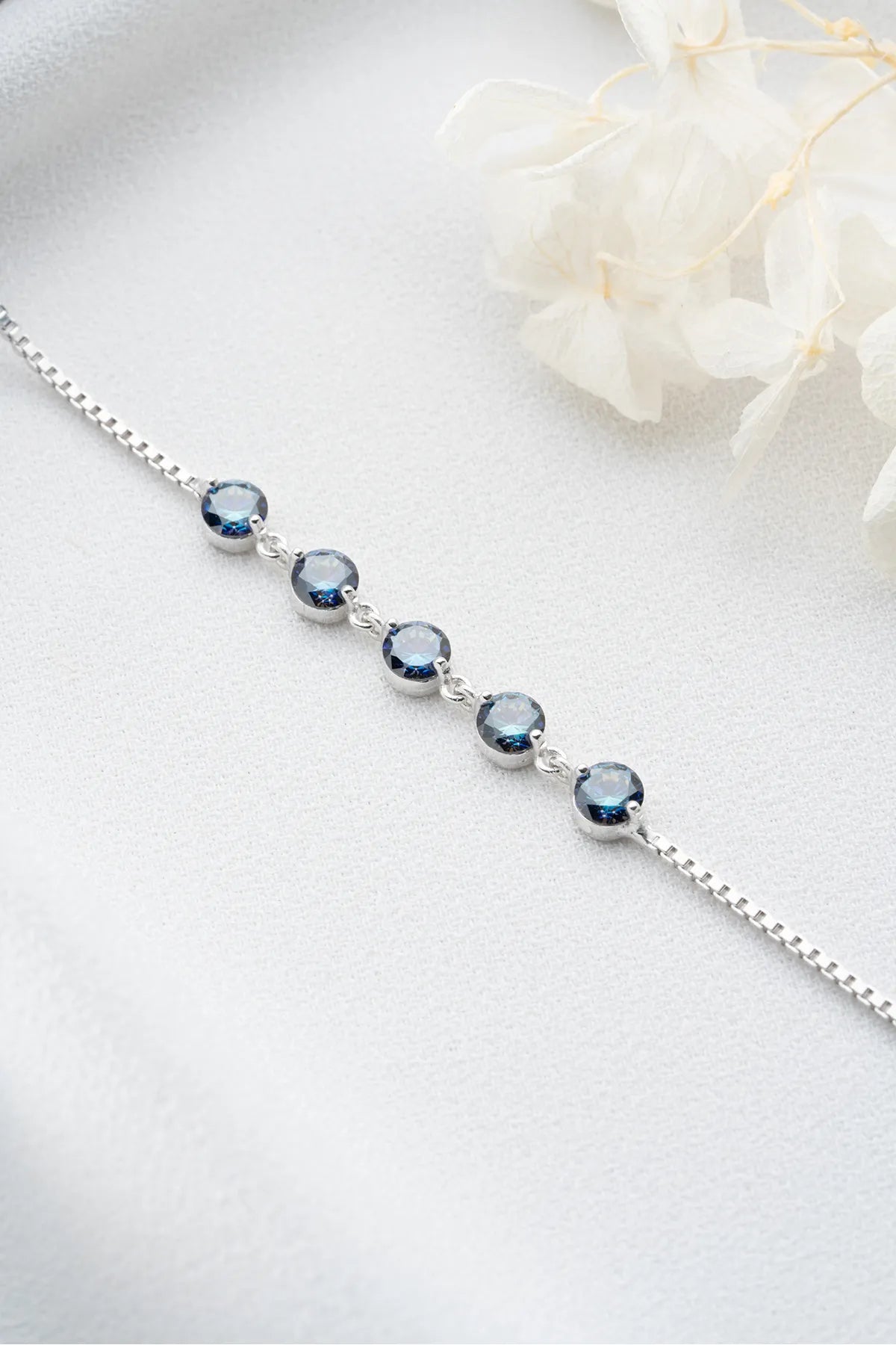 Midnight Zirkonia Armband – 925 Zilver