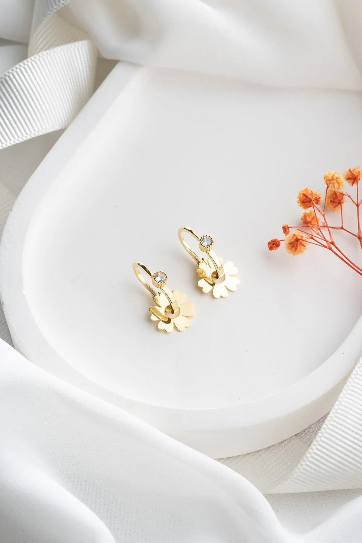 Flora Doré - 925 Sterling Silberohrringe