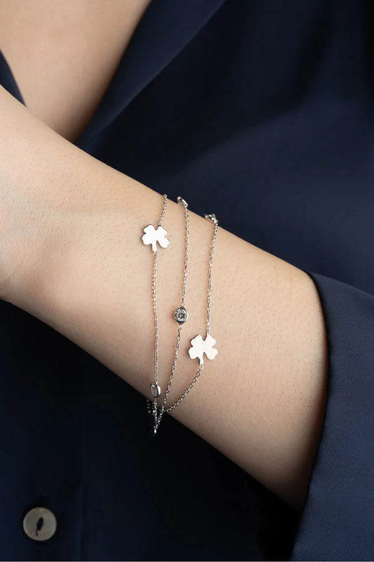 Lucky Layers Armband – 925 Zilver