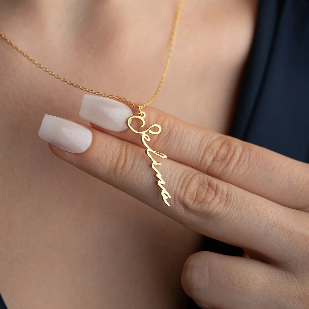 Gepersonaliseerde naamketting – 925 sterling zilver