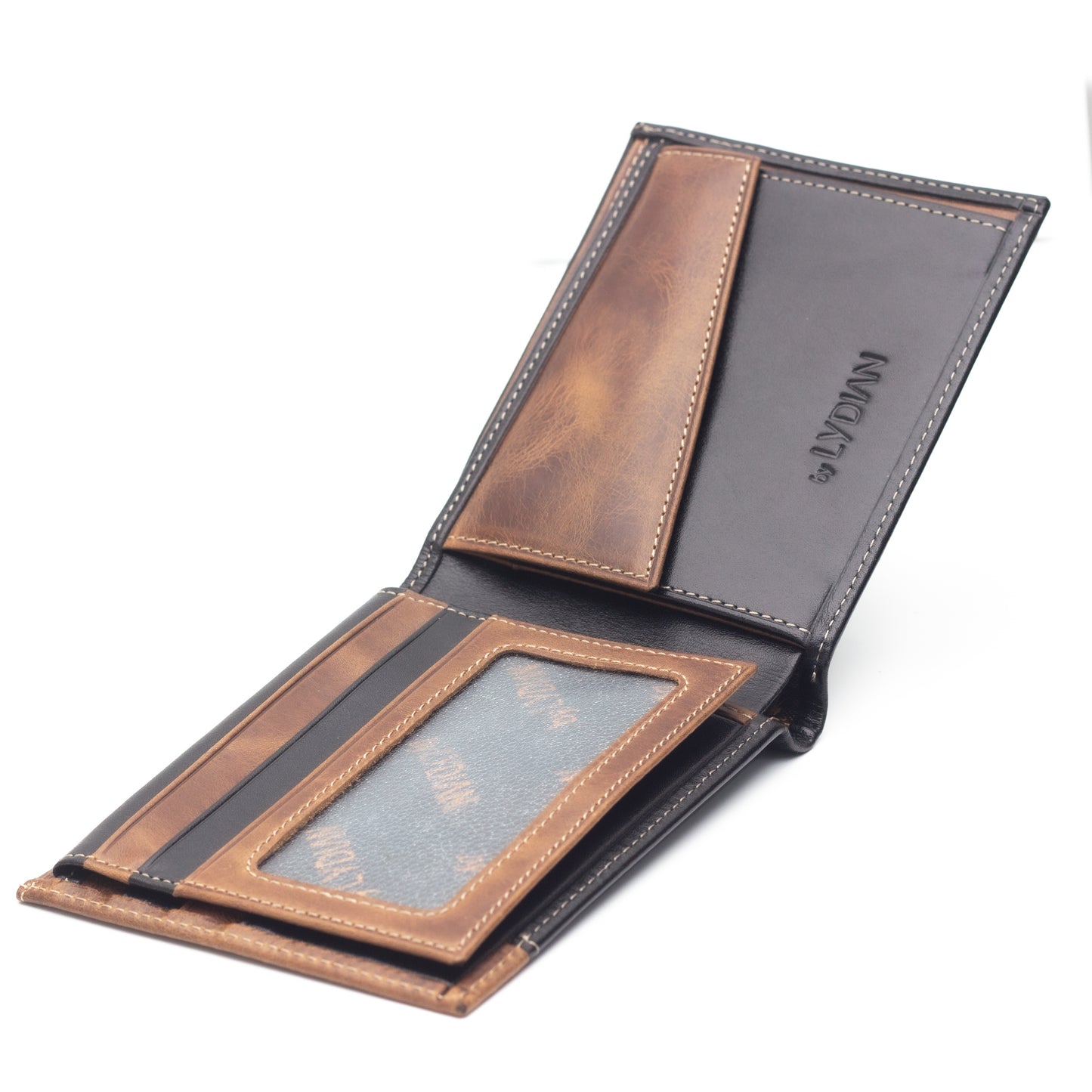 Luxe Cadeauset met Persoonlijke Tekstdoos, Leren Portemonnee & Aansteker