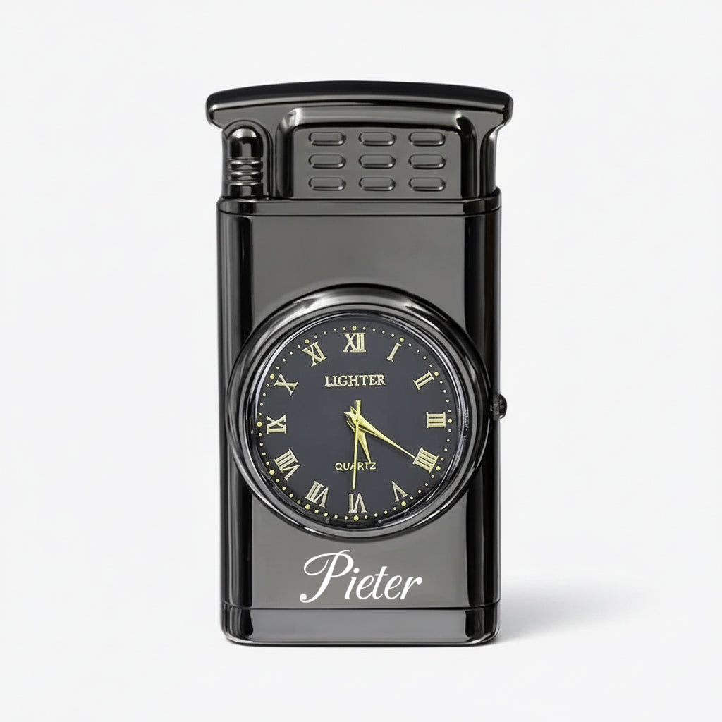 Horloge Gasaansteker met Tekst -3