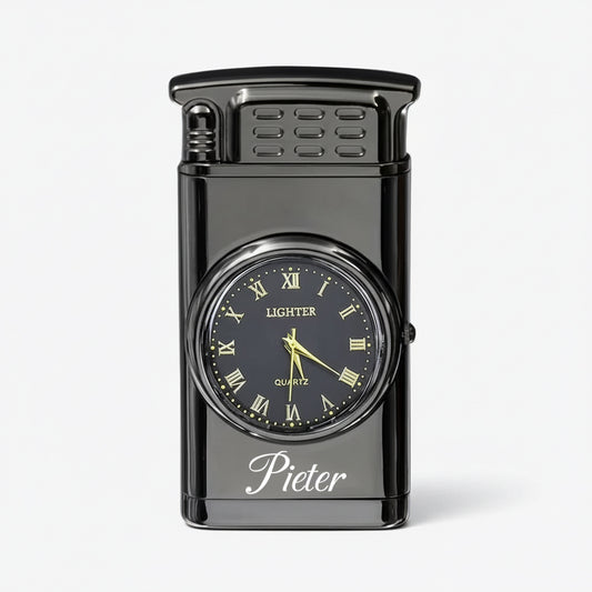 Horloge Gasaansteker met Tekst -3