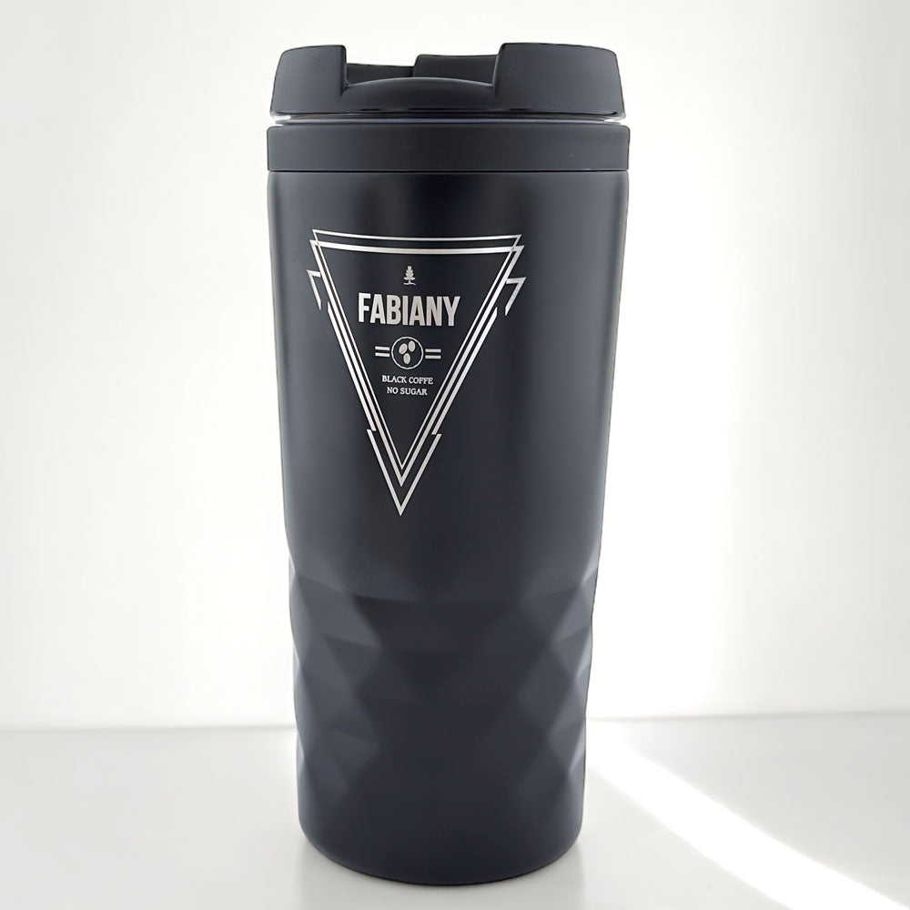 Graphic Mug thermosbeker met tekst -D24