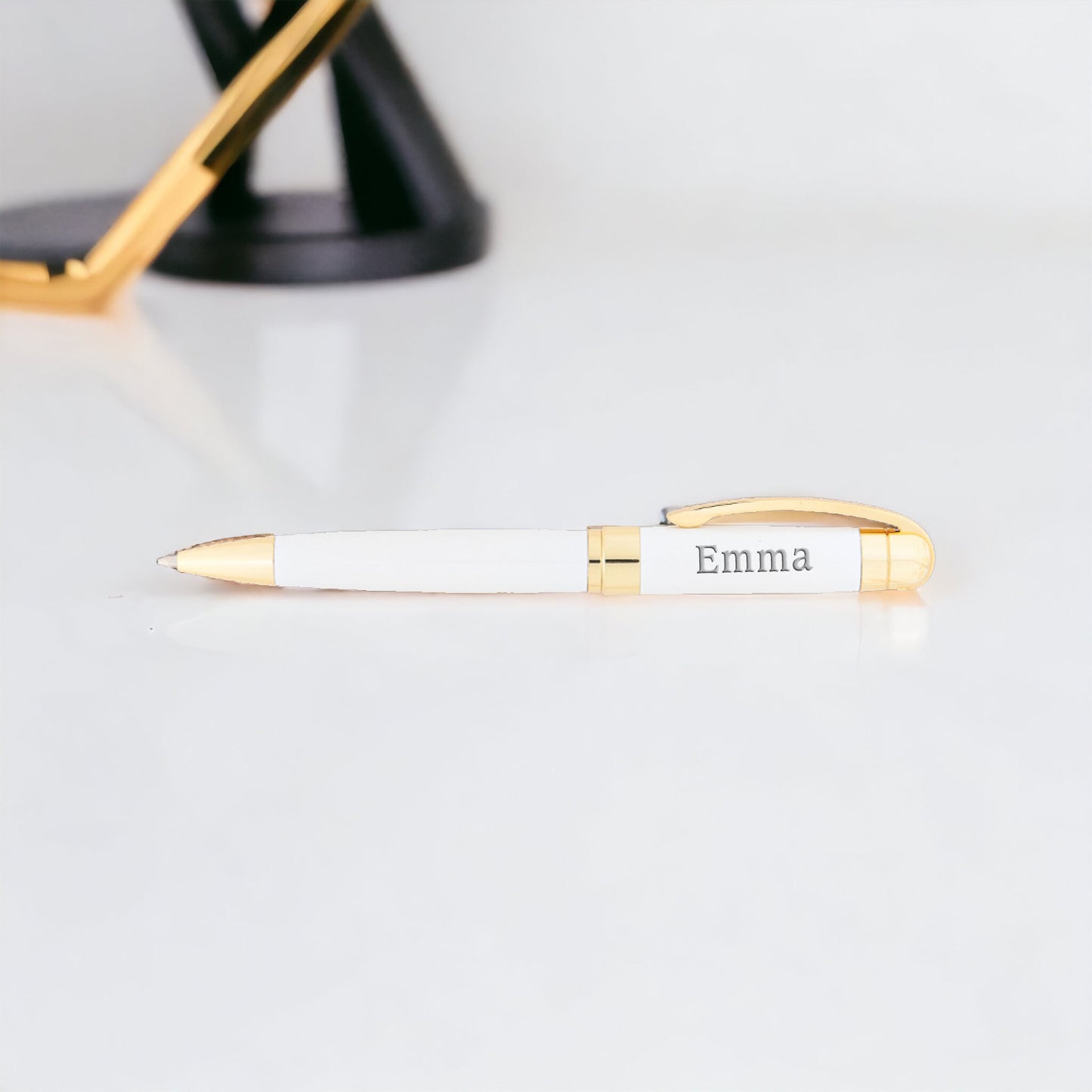 Gepersonaliseerde Pen - Schrijfset met Gegraveerde Houten Doosje BLP2113-T
