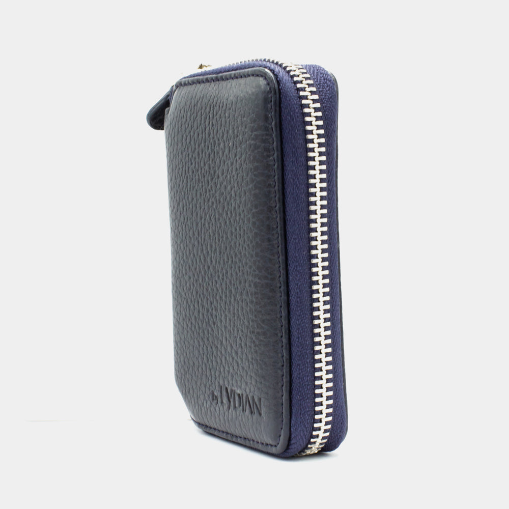 Navy Blue Luxury Wallet Set
