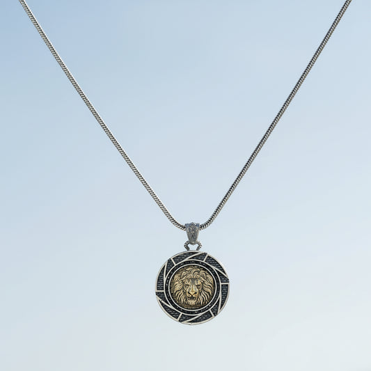 Heren ketting Leeuw Kettinghanger BLYDK322