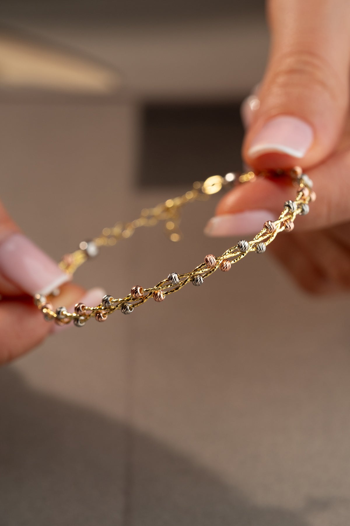 Dorika Armband Tricolor | 925 Zilver