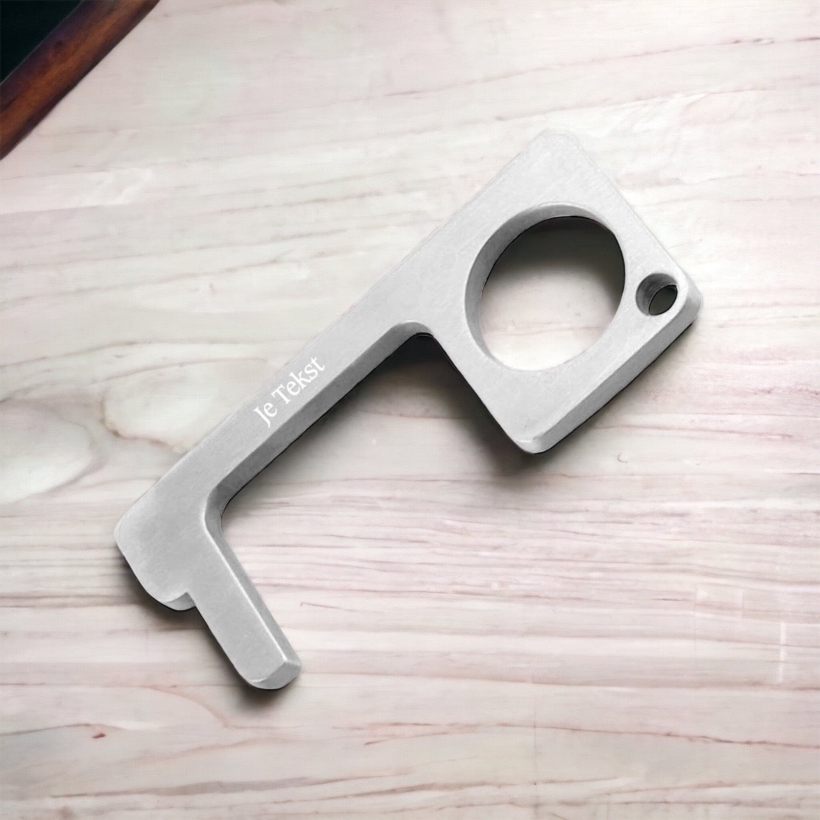 No touch key sleutelhanger met gravering AC20040