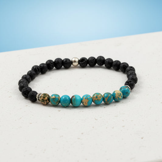 Kralen Armband Varisciet en Lava