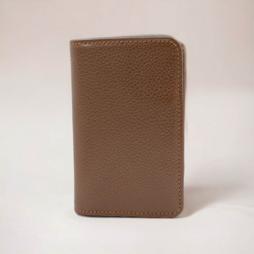 Bruine Leren Kaartholder 3304T