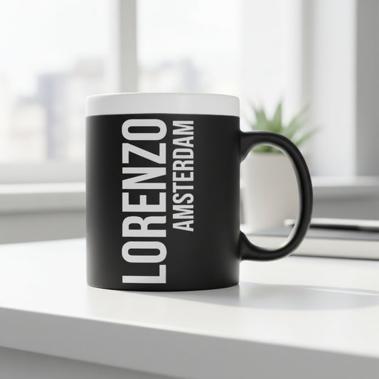 Gepersonaliseerde mok met tekst 7