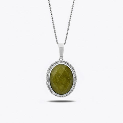 Pendentif en pierre naturelle de Jade
