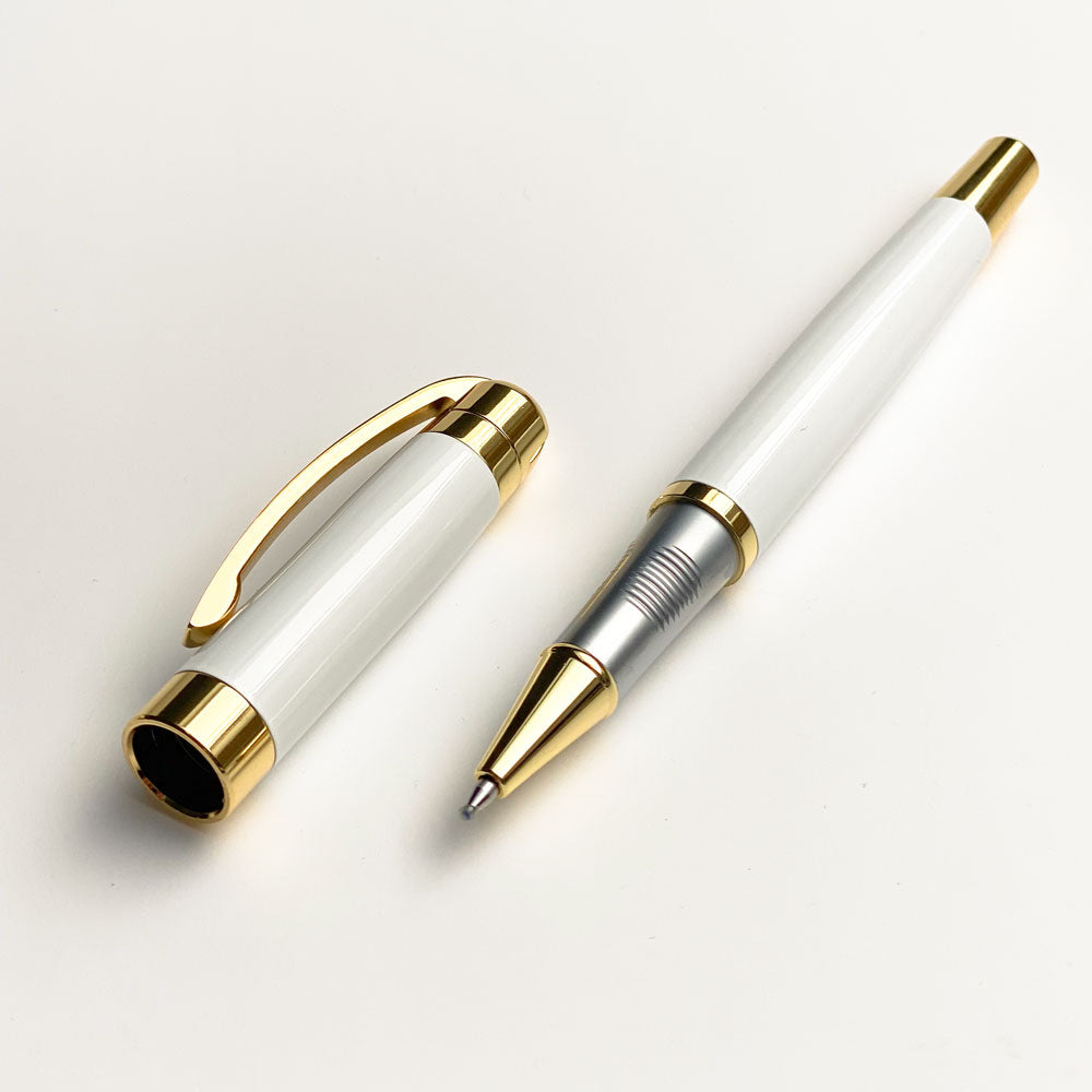 Gepersonaliseerde Penset - Schrijfset met Gegraveerde Houten Doosje BLP2113-BL