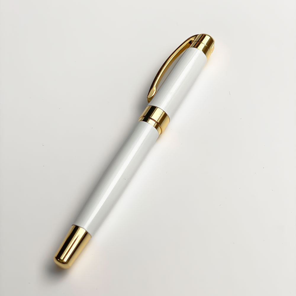 Gepersonaliseerde Penset - Schrijfset met Gegraveerde Houten Doosje BLP2113-BL