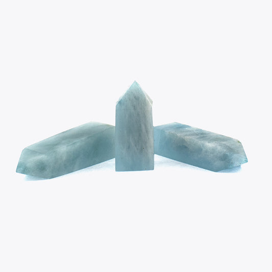 Gemstone Obelisk Point Aquamarine 32 mm