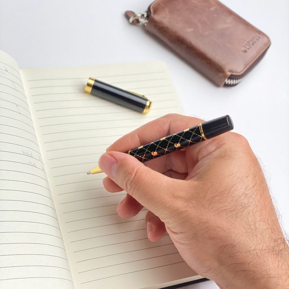 Gepersonaliseerde Penset - Schrijfset met Gegraveerde Houten Doosje BLP2116