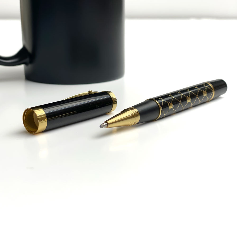 Gepersonaliseerde Penset - Schrijfset met Gegraveerde Houten Doosje BLP2116