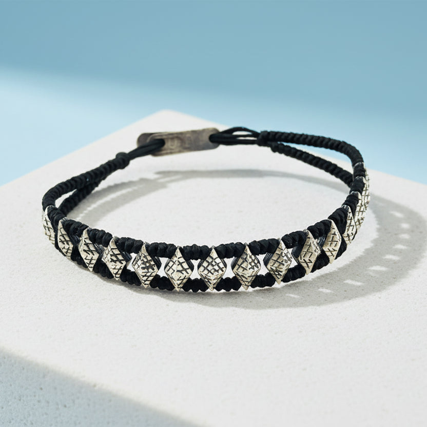 by LYDIAN Heren Armband 925s Zilveren ARLB-06