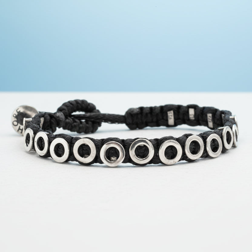 Heren Armband 925s Zilveren ARLNM112