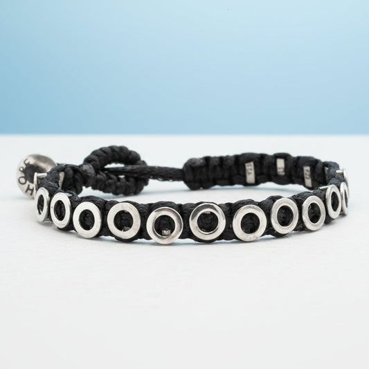Heren Armband 925s Zilveren ARLNM112