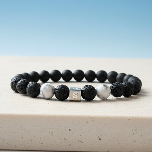 Kralen armband met letter