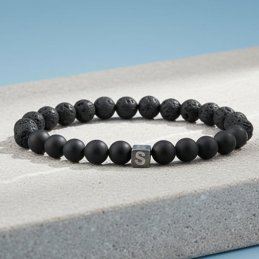 Kralen armband met letter
