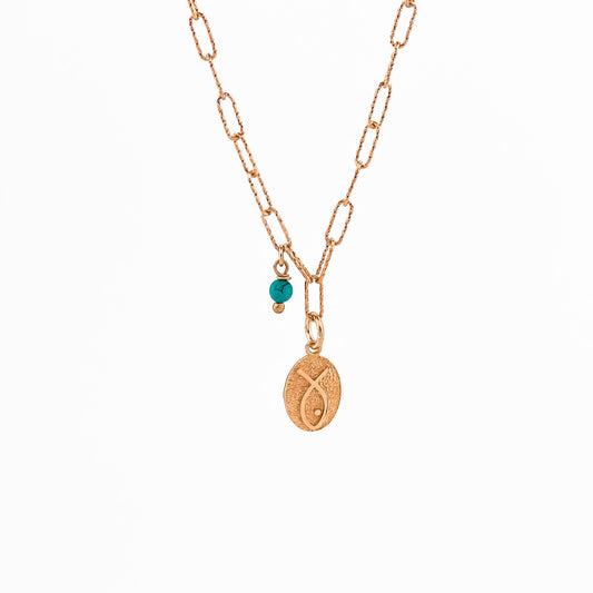 Ketting met vis hanger