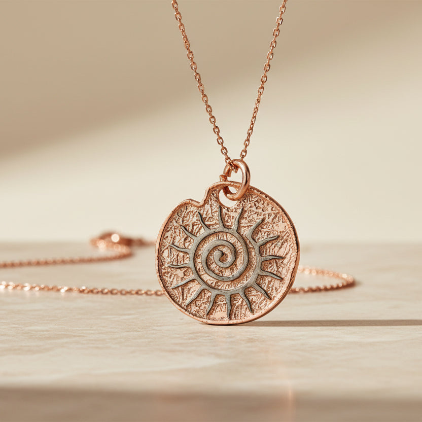 Zilver Ketting Met Hanger ZON BLAR053