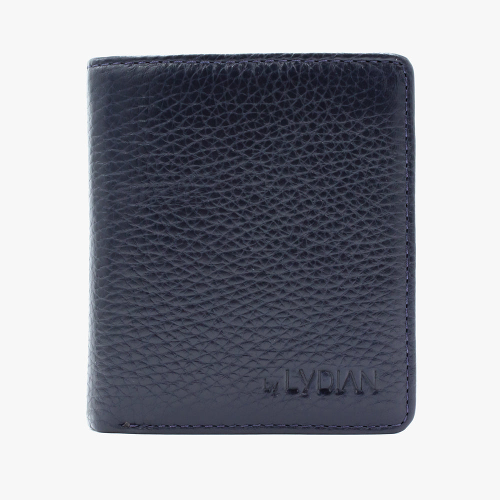 Donker Blauwe Leren Portemonnee BLW703-L