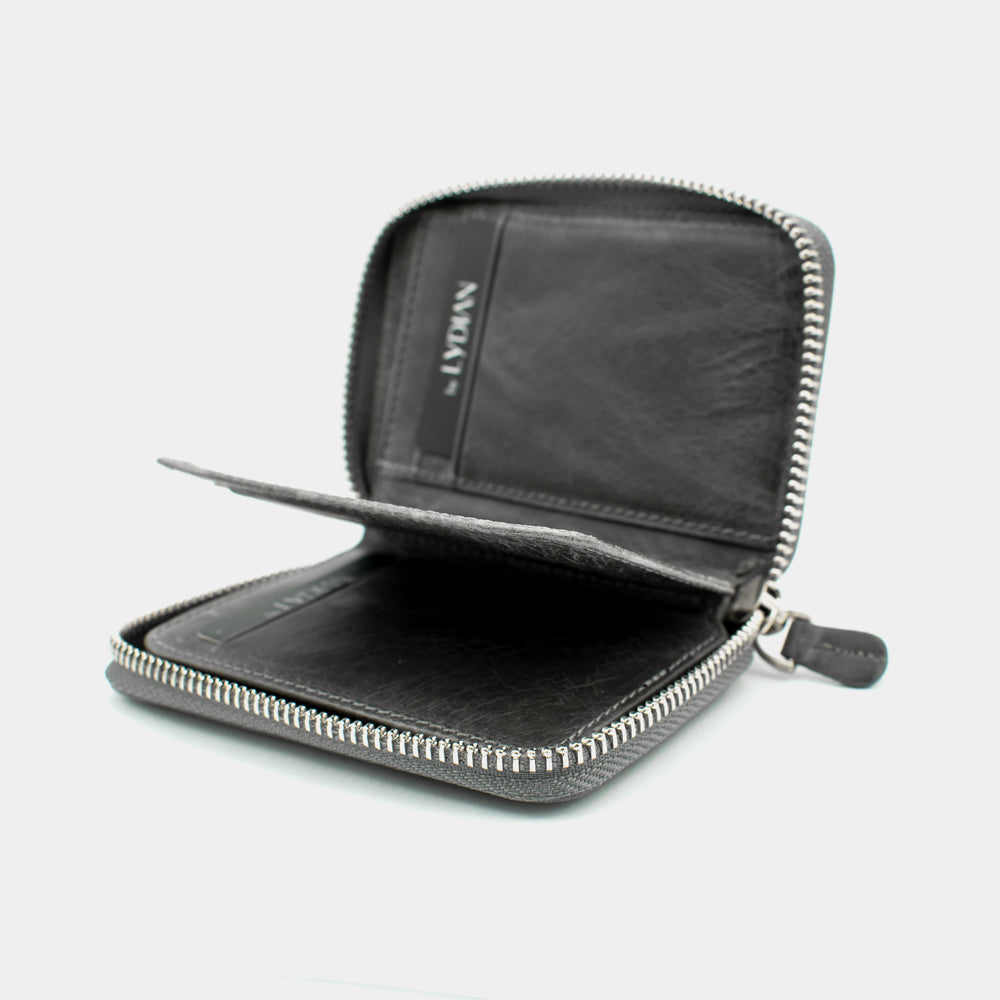 Leren Portemonnee met Ritssluiting BLW796-G