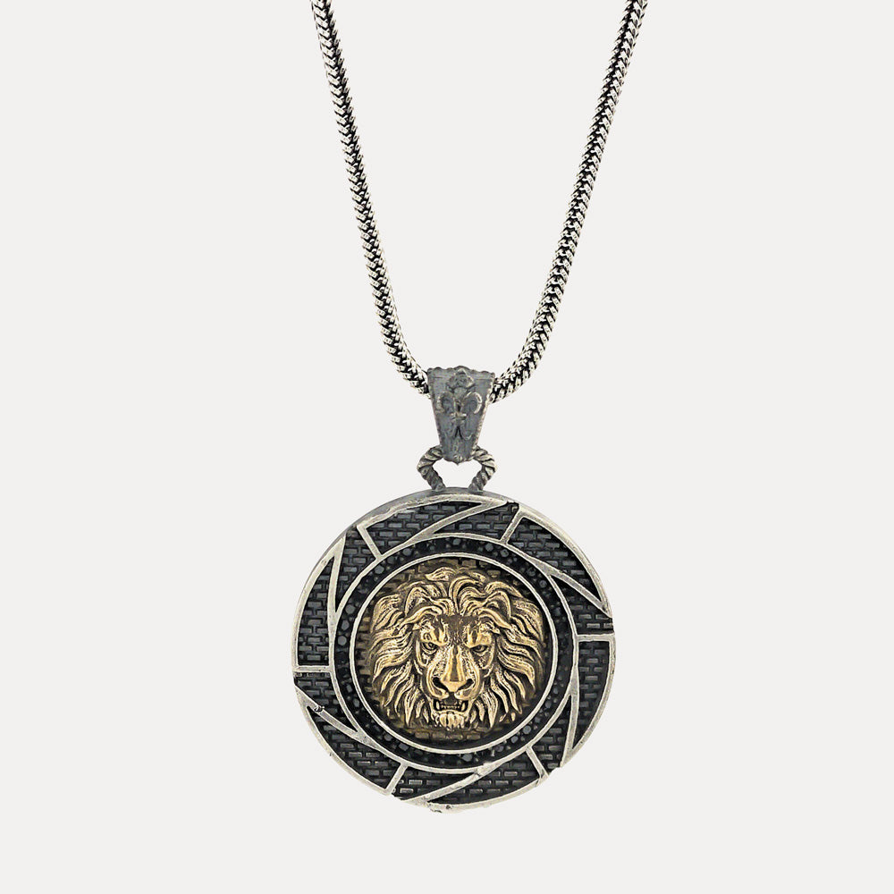 Heren ketting Leeuw Kettinghanger BLYDK322