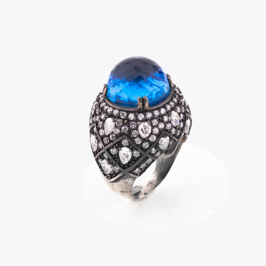 Zilveren ring WR-04