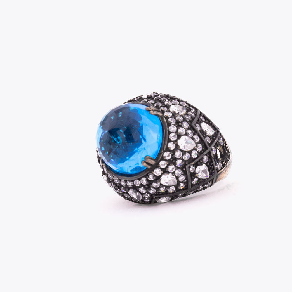 Zilveren ring WR-04