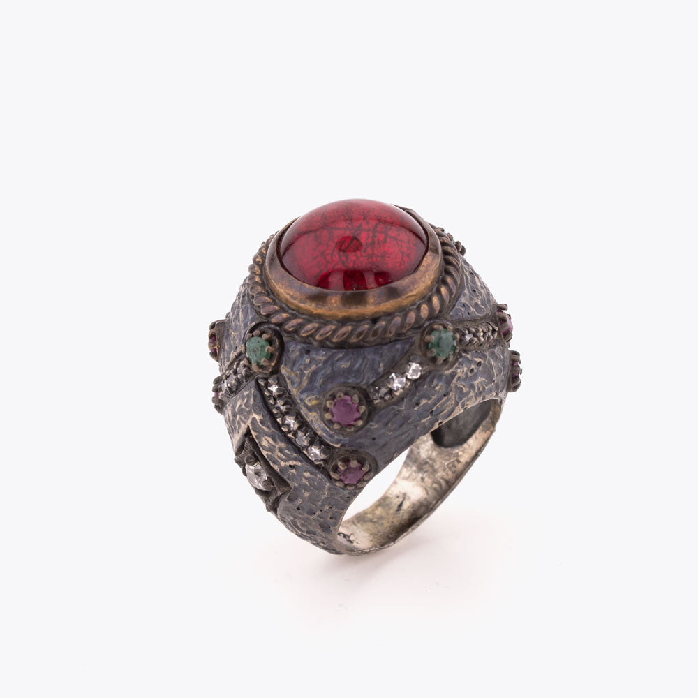 Zilveren ring WR-08
