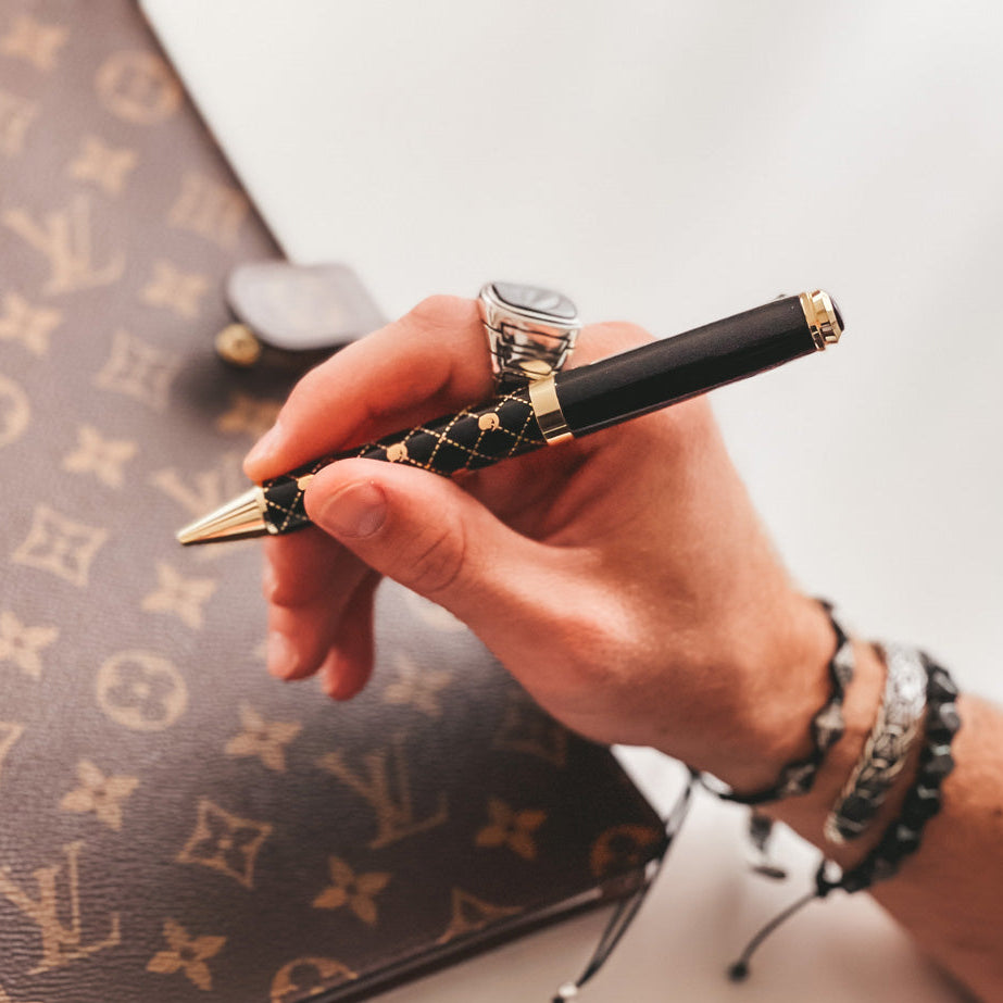 Gepersonaliseerde Penset - Schrijfset met Gegraveerde Houten Doosje BLP2115